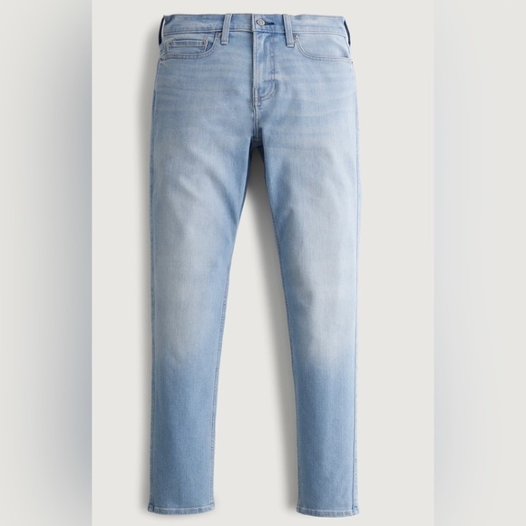 31 x 30 LIGHT WASH ATHLETIC SKINNY JEANS - Picture 2 of 11